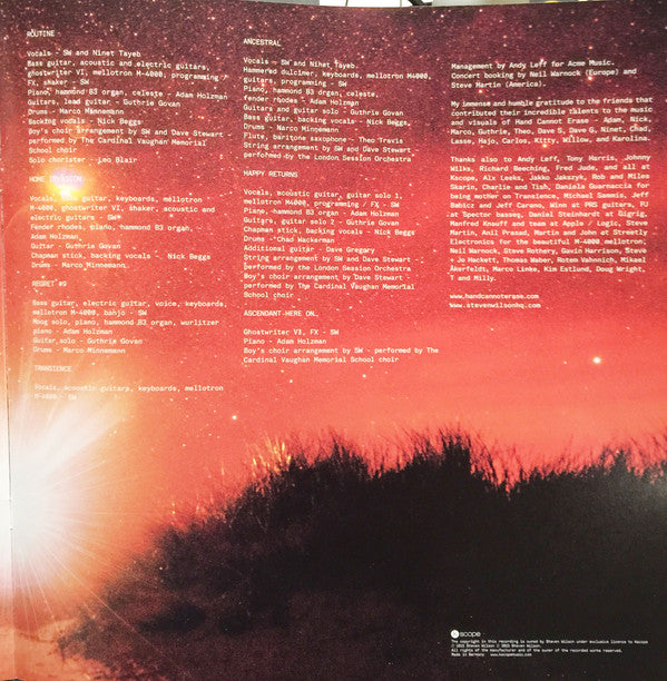 Steven Wilson -Hand. Cannot. Erase.