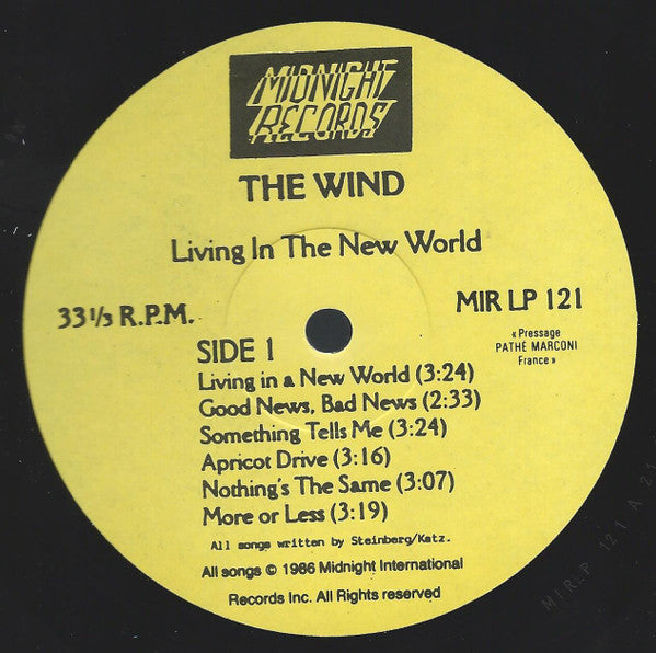 The Wind -Living In A New World