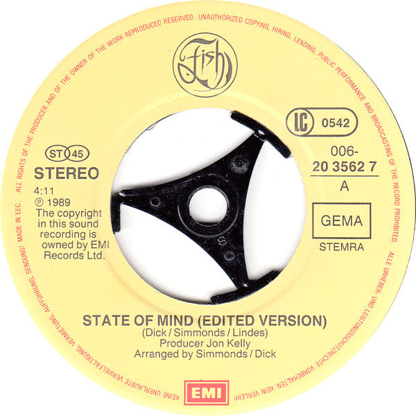 Fish -State Of Mind