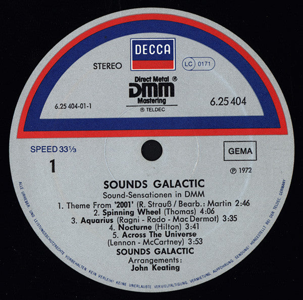 Sounds Galactic -Sound-Sensationen