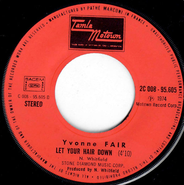 Yvonne Fair - Funky Music Sho Nuff Turns Me On / Let Your Hair Down