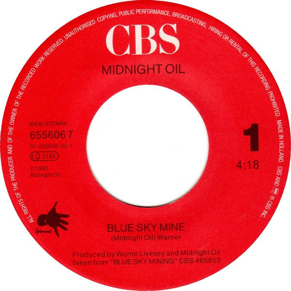 Midnight Oil -Blue Sky Mine