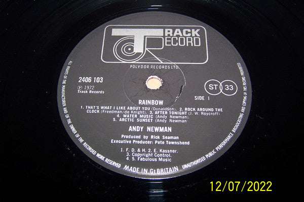 Andy Newman -Rainbow