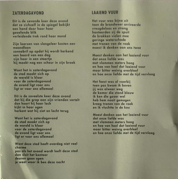 Tröckener Kecks -Andere Plaats, Andere Tijd