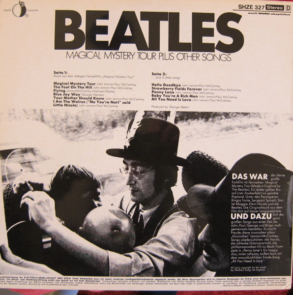 The Beatles -Magical Mystery Tour Plus Other Songs