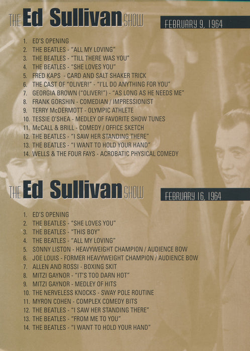 The Beatles - The Four Complete Historic Ed Sullivan Shows Featuring The Beatles