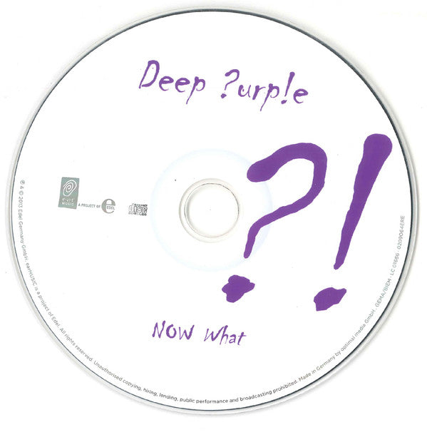 Deep ?urp!e* -Now What?!