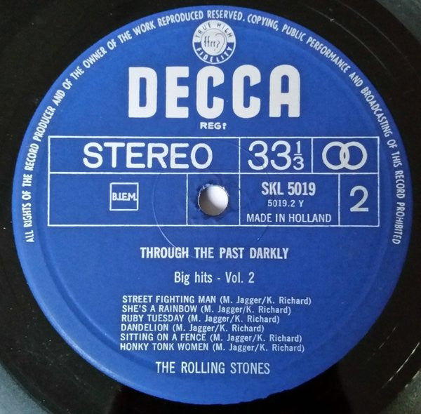 Rolling Stones* -Through The Past, Darkly (Big Hits Vol. 2)