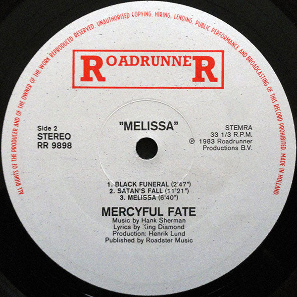 Mercyful Fate -Melissa