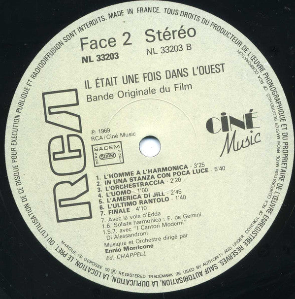 Ennio Morricone -Il Etait Une Fois Dans L'Ouest