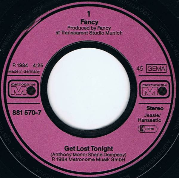 Fancy -Get Lost Tonight