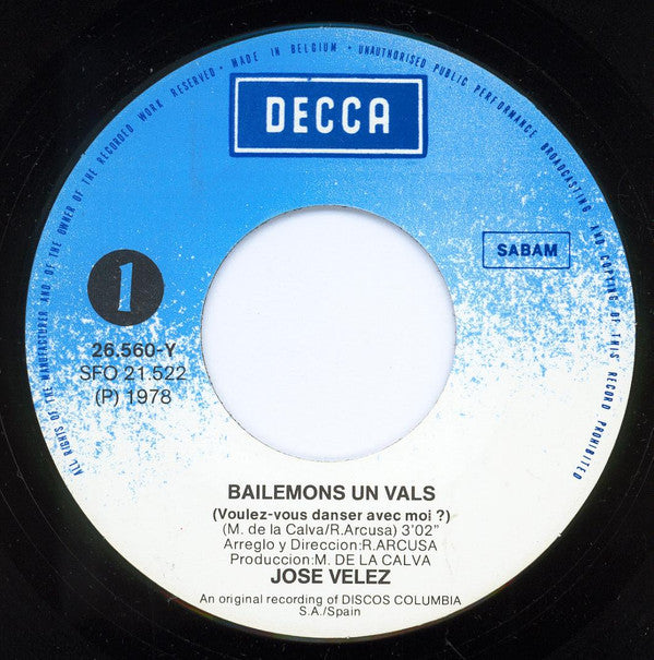 José Vélez -Bailemos Un Vals