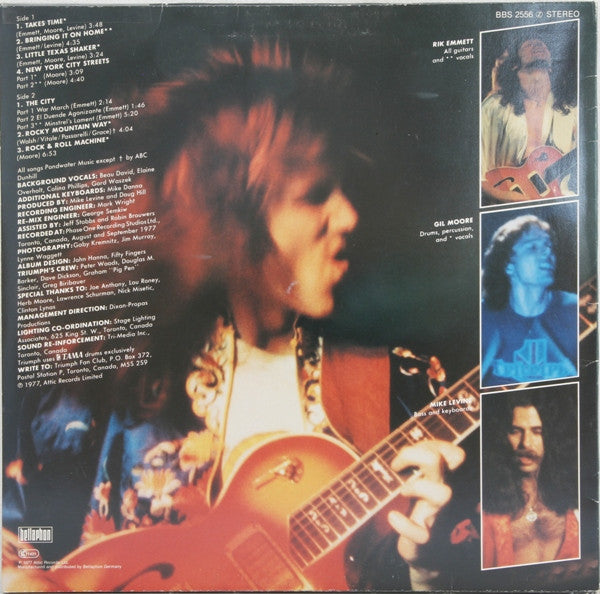 Triumph (2) -Rock & Roll Machine