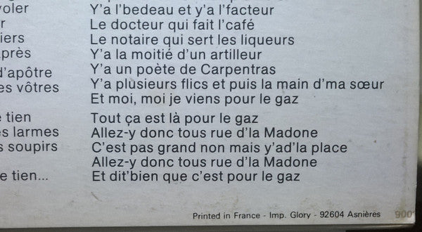 Jacques Brel -2 - La Chanson Des Vieux Amants