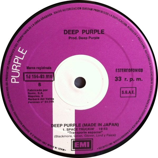 Deep Purple -Made In Japan