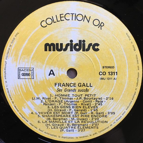France Gall -Ses Grands Succès