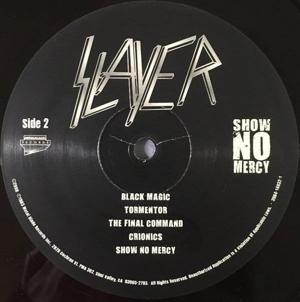 Slayer -Show No Mercy