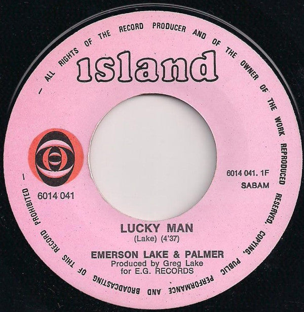 Emerson, Lake & Palmer -Lucky Man