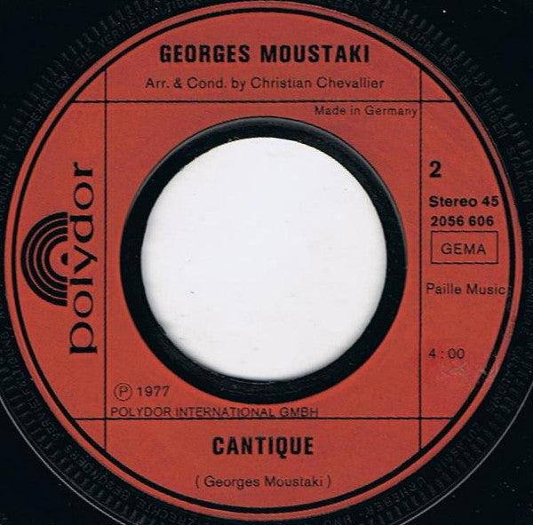 Moustaki* -Bahia / Cantique