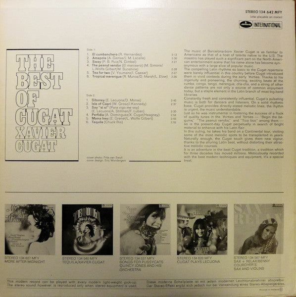 Xavier Cugat -The Best Of Cugat