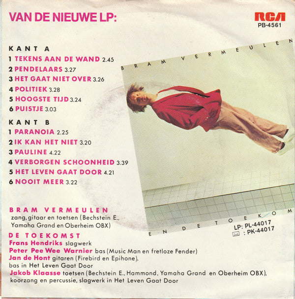 Bram Vermeulen -Politiek