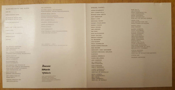 Joe Satriani -Surfing With The Alien