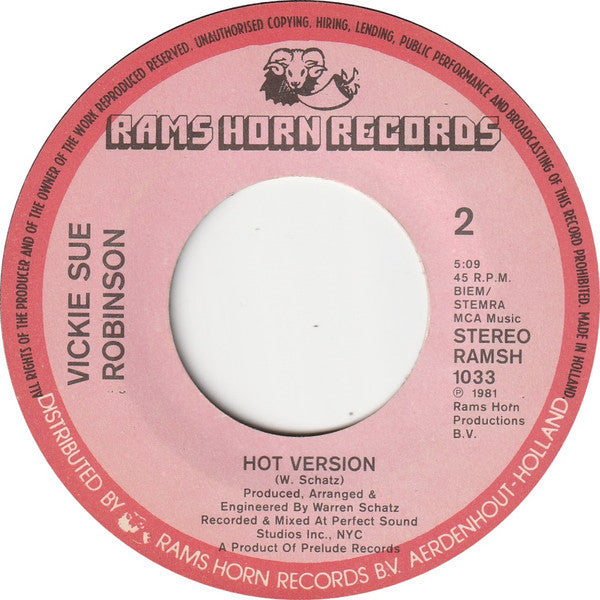 Vickie Sue Robinson* -Hot Summer Nights