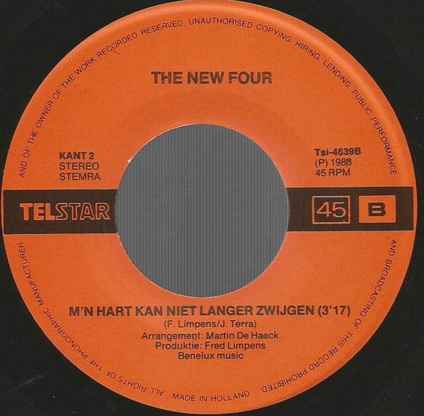 The New Four* -Want Dit Is Meer...