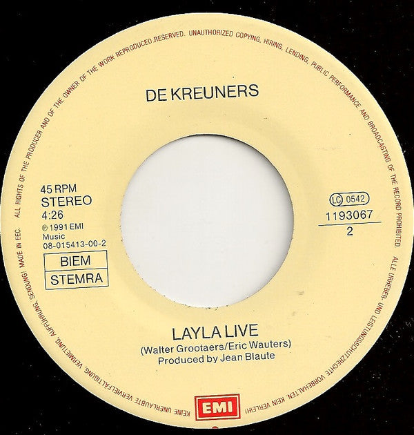 De Kreuners -Layla