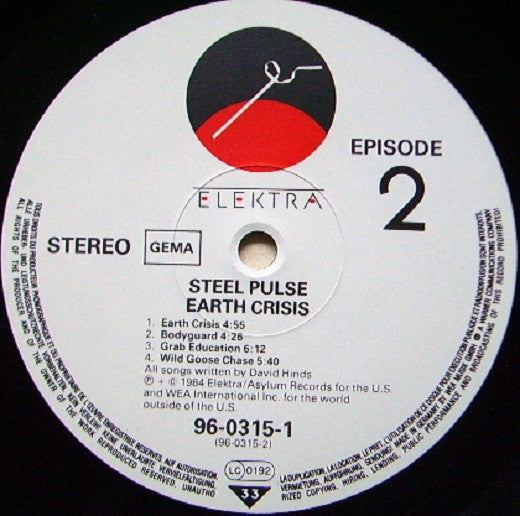 Steel Pulse -Earth Crisis