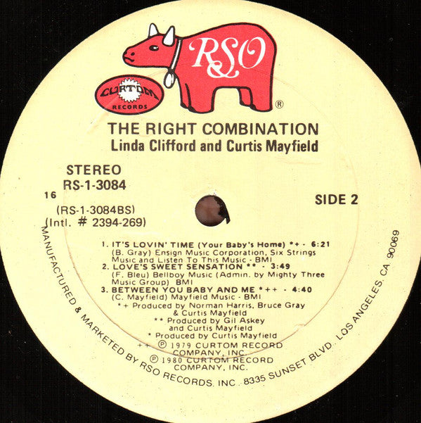 Linda Clifford & Curtis Mayfield -The Right Combination