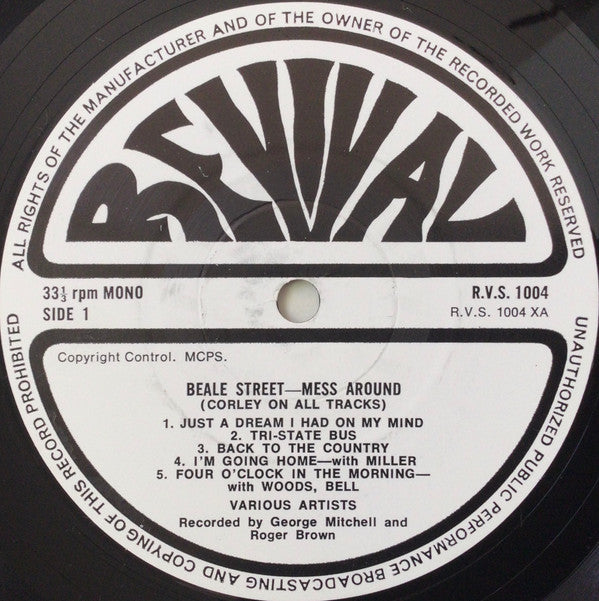 Various -Beale Street Mess Around