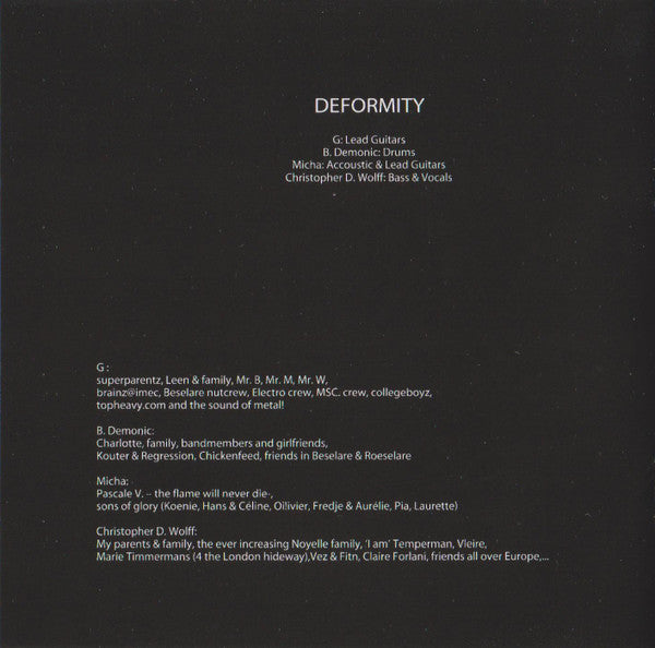 Deformity -Superior