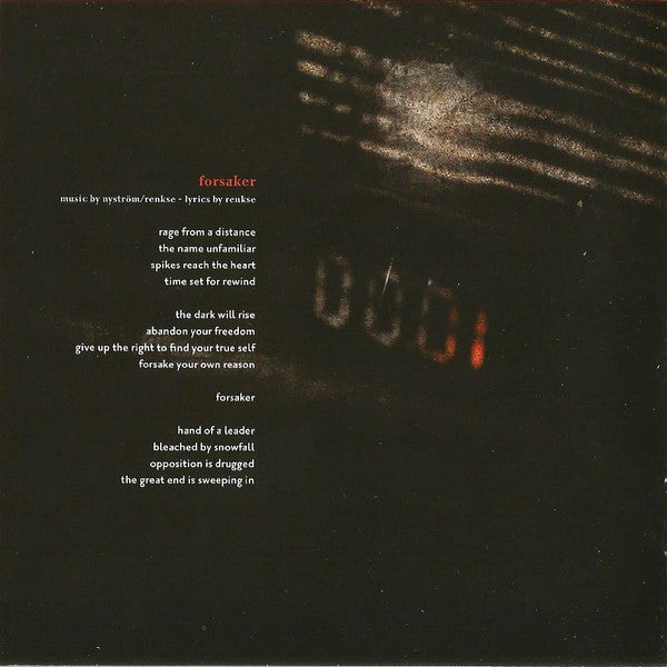 Katatonia -Night Is The New Day