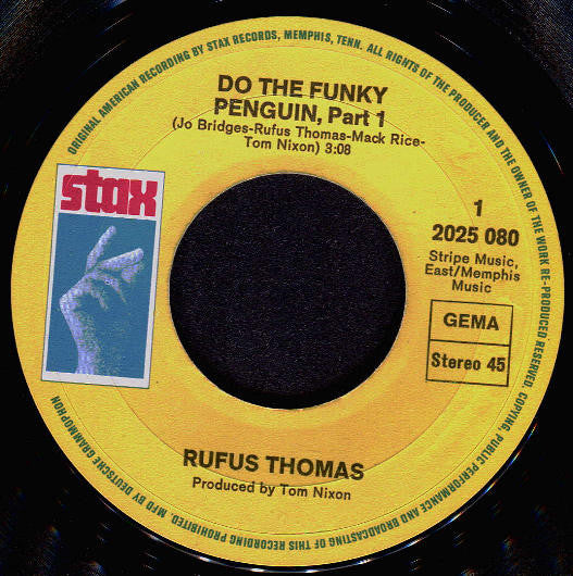 Rufus Thomas -Do The Funky Penguin (Parts 1 & 2)