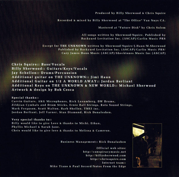 Conspiracy (13) -The Unknown