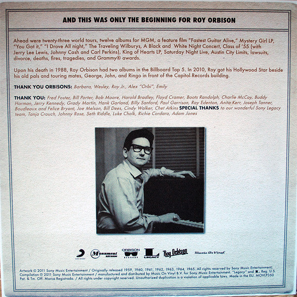 Roy Orbison -The Monument Singles Collection (1960-1964)