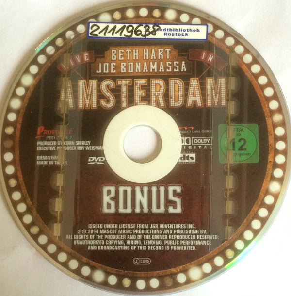 Beth Hart, Joe Bonamassa -Live In Amsterdam