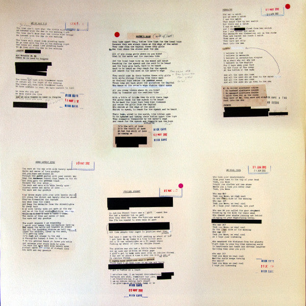 Nick Cave &amp; The Bad Seeds - Push The Sky Away