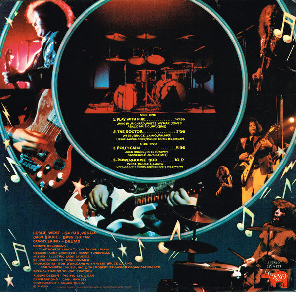 West, Bruce & Laing -Live 'N' Kickin'