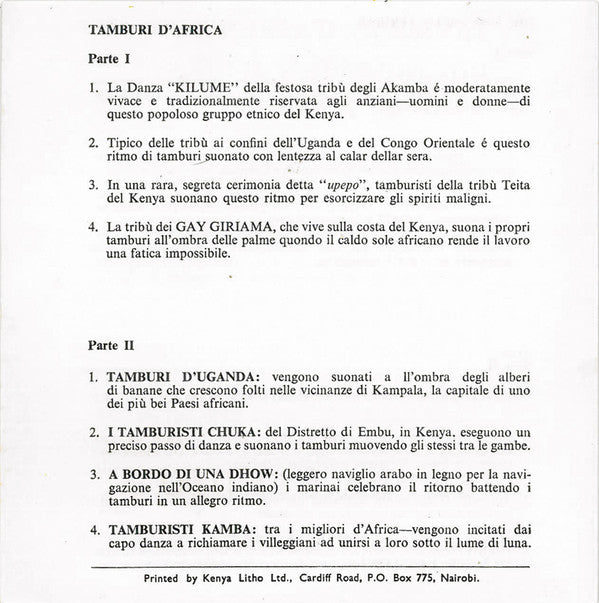 Various -Heartbeat Of Africa - Series 2: Drums Of Africa