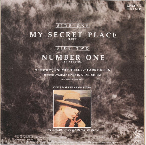 Joni Mitchell -My Secret Place