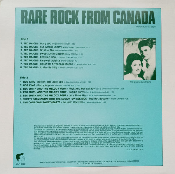 Various - Rare Rock From Canada