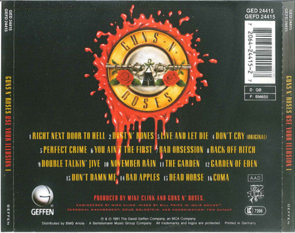 Guns N' Roses -Use Your Illusion I