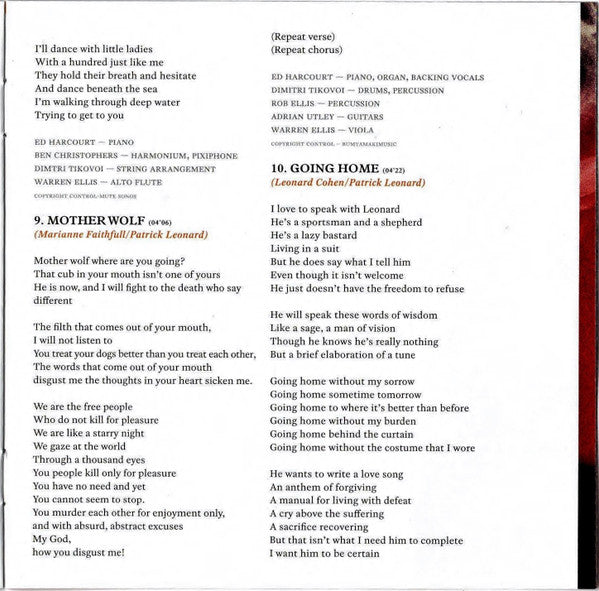 Marianne Faithfull - Give My Love To London