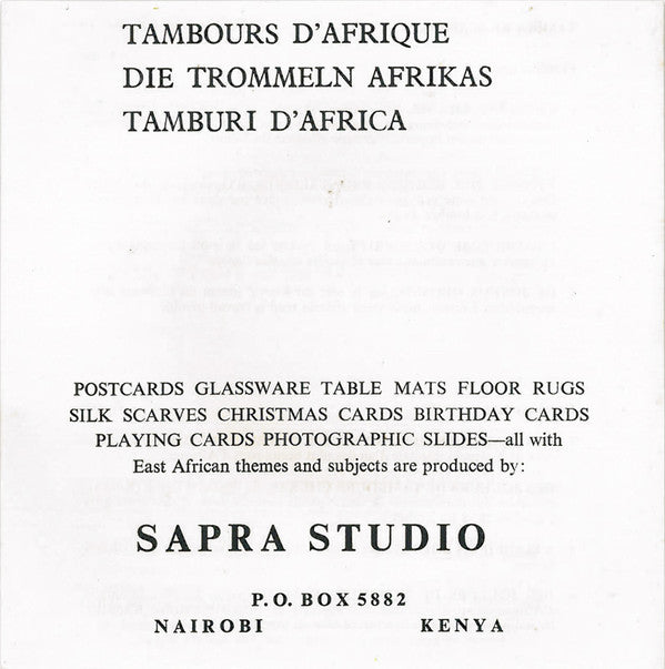 Various -Heartbeat Of Africa - Series 2: Drums Of Africa