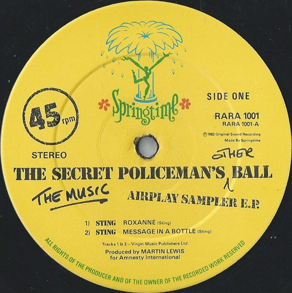 Various -The Secret Policeman's Other Ball (Airplay Sampler E.P.)