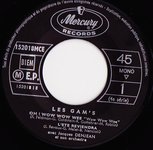 Les Gam's -Oh ! Wow Wow Wee