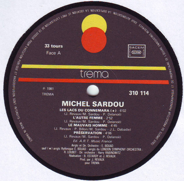 Michel Sardou -Les Lacs Du Connemara