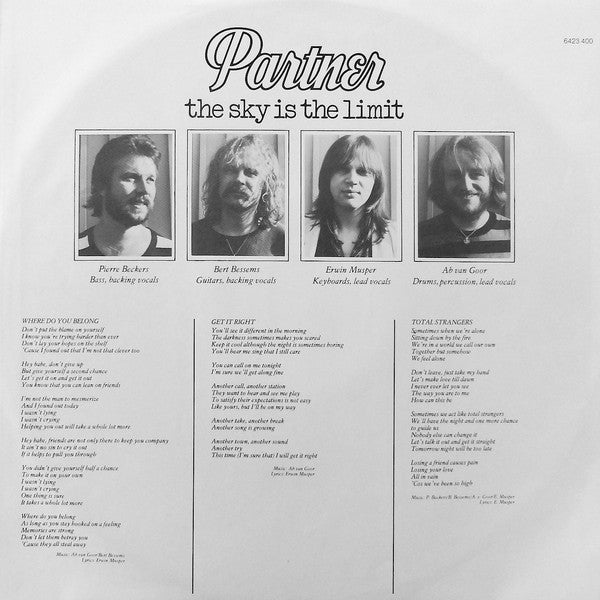 Partner -The Sky Is The Limit